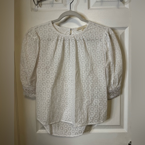 Maje Eyelet Top Size S - Picture 5 of 10